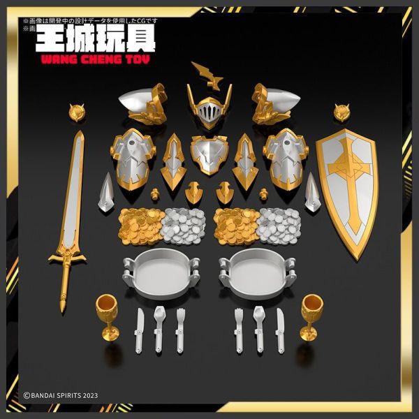 [12月預購] BANDAI 組裝模型 30MF 組裝奇幻輕作戰 道具店6（金/銀配件） BANDAI 組裝模型 30MF 組裝奇幻輕作戰 道具店6（金/銀配件）