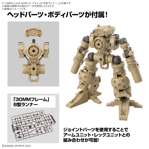 30MM W-32 1/144 配件套組18（臂手/腿部組件2） 30MM W-32 1/144 配件套組18（臂手/腿部組件2）