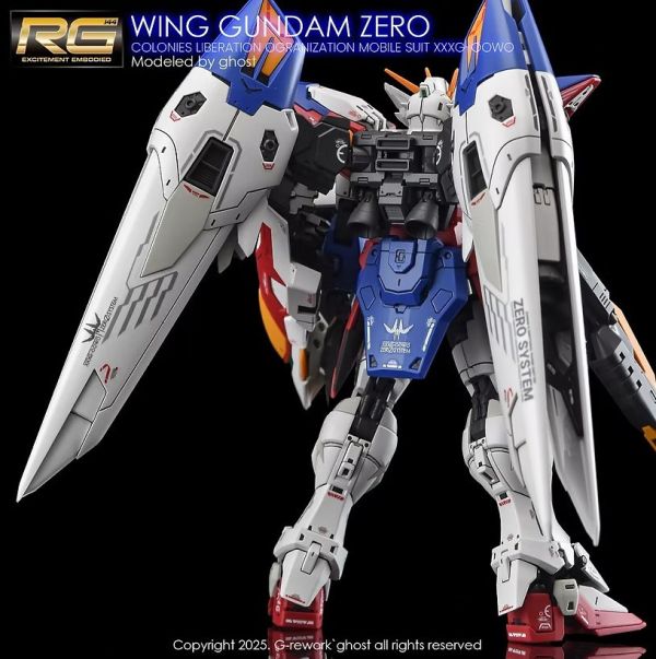炎水貼 GHOST RG 1/144 WING GUNDAM ZERO 飛翼零式鋼彈 水貼 CGRG40 炎水貼 GHOST RG 1/144 WING GUNDAM ZERO 飛翼零式鋼彈 水貼 CGRG40