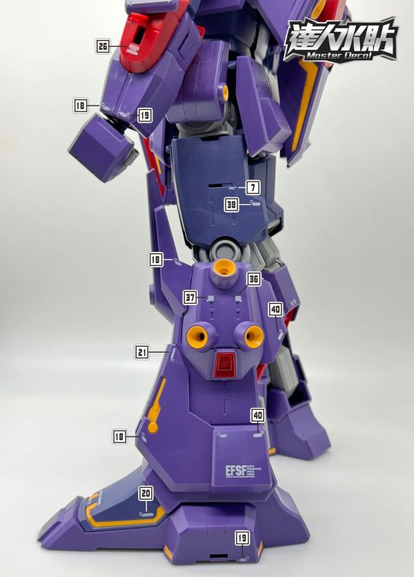 達人水貼 BANDAI HG 1/144 精神感應鋼彈Mk-II 水貼 DLH124 達人水貼 BANDAI HG 1/144 精神感應鋼彈Mk-II 水貼 DLH124