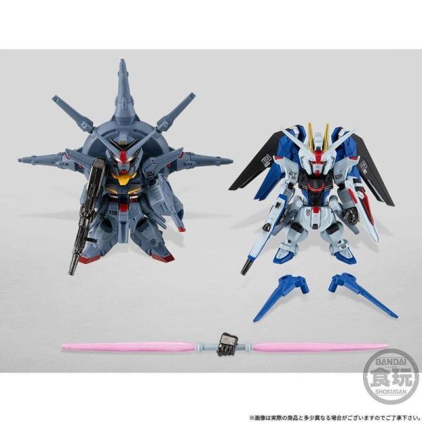 4月預購 BANDAI 盒玩 FW GUNDAM CONVERGE SP07 自由鋼彈＆天帝鋼彈 1116 BANDAI 盒玩 FW GUNDAM CONVERGE SP07 自由鋼彈＆天帝鋼彈 1116