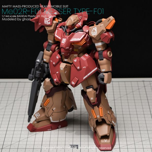 炎水貼 CHOST版 HG 1/144 梅薩 專用水貼 CGHG22 炎水貼 CHOST版 HG 1/144 梅薩 專用水貼 CGHG22