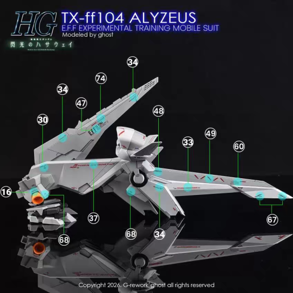 炎水貼 萬代 HG 阿利宙斯 閃光的哈薩威 專用水貼 CGHG130 炎水貼 萬代 HG 阿利宙斯 閃光的哈薩威 專用水貼 CGHG130