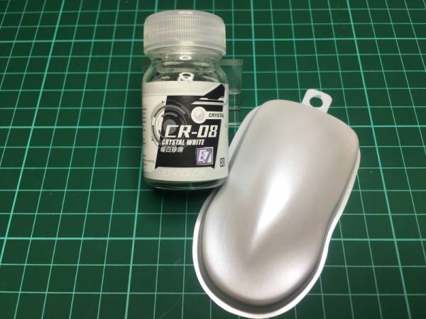 E7-CR-08 暖白珍珠 E7.模型專用漆.硝基漆