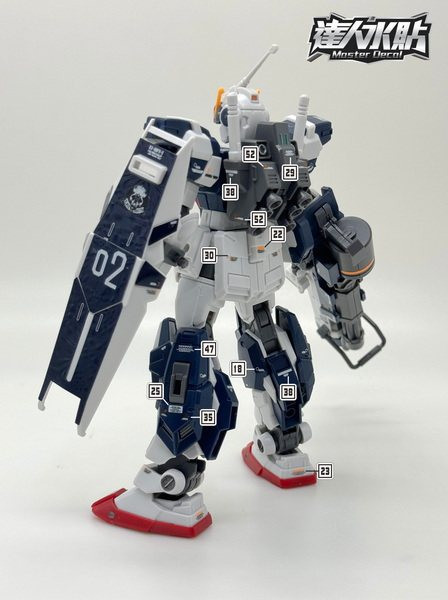 達人水貼 BANDAI HG 1/144 蒼白騎士 陸戰型 騎兵型 水貼 DLH114 達人水貼 BANDAI HG 1/144 蒼白騎士 陸戰型 騎兵型 水貼 DLH114