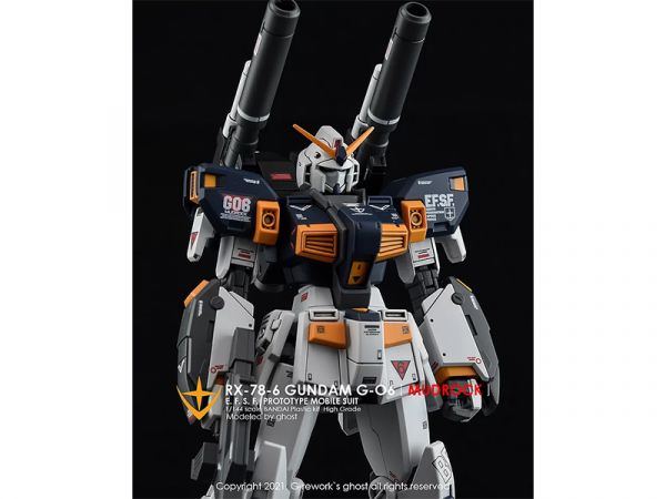 炎水貼 GHOST版 HG 鋼彈 4/5/6 號機 螢光 專用水貼 CGHG08 炎水貼.模型水貼.鋼彈水貼.鋼彈模型水貼