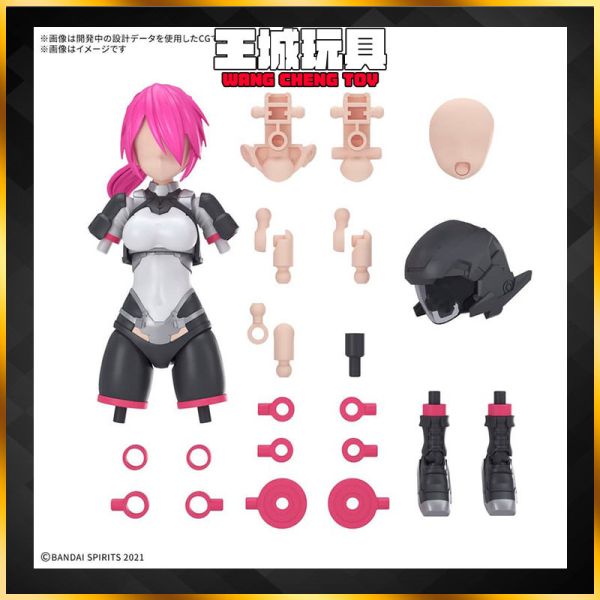 1月預購 BANDAI 30MS 組裝少女輕作戰 配件套組24 (增速裝β) [顏色A] BANDAI 30MS 組裝少女輕作戰 配件套組24 (增速裝β) [顏色A]