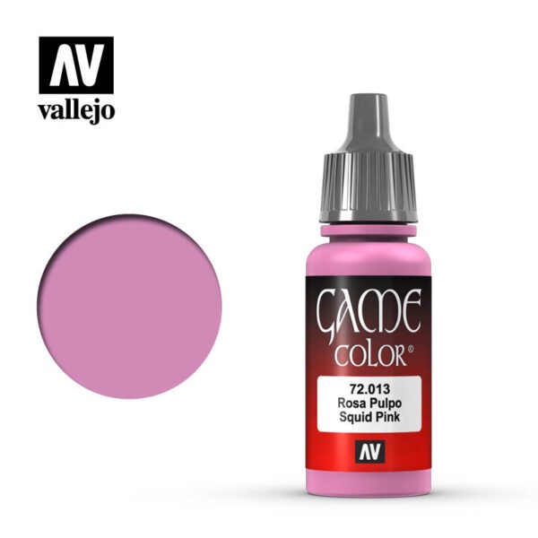 西班牙 Acrylicos Vallejo AV水漆 遊戲色彩 AV72013 烏賊粉紅色 西班牙 Acrylicos Vallejo AV水漆 遊戲色彩 AV72013 烏賊粉紅色