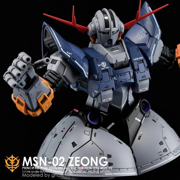 炎水貼 GHOST版 RG MSN-02 ZEONG 吉翁克 專用水貼 EVO水貼.鋼彈.
