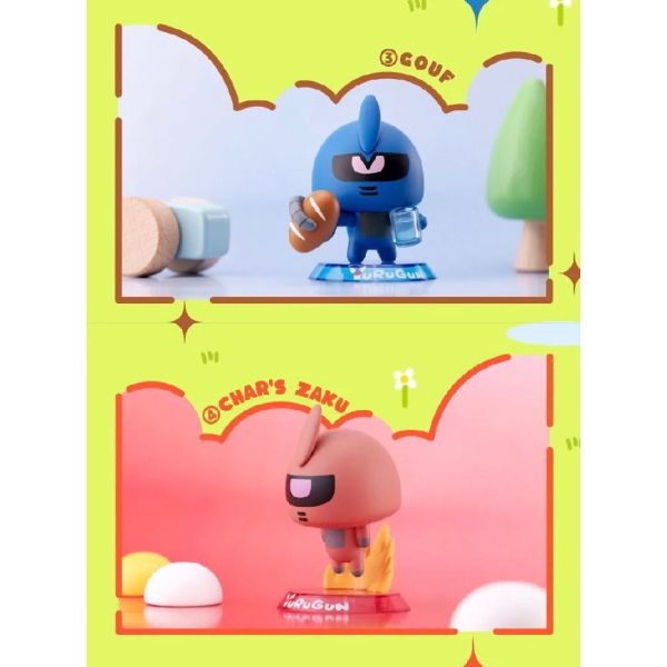 機動戰士鋼彈 YURUGUN Q版 Vol.2 一中盒10入 盒玩 盲盒 機動戰士鋼彈 YURUGUN Q版 Vol.2 一中盒10入 盒玩 盲盒