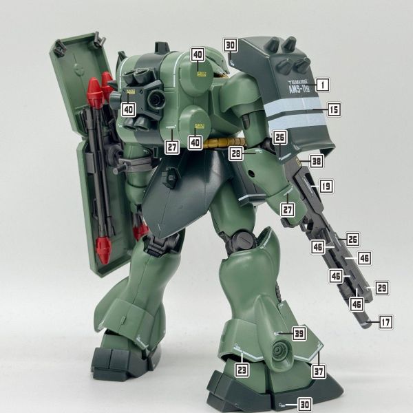 達人水貼 HGUC 091 1/144 基拉德卡 專用水貼 DLH181 達人水貼 HGUC 091 1/144 基拉德卡 專用水貼 DLH181
