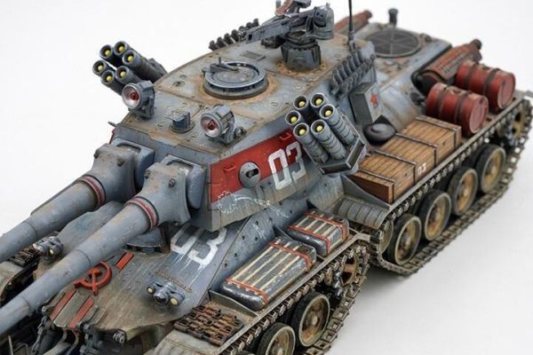 邊境模型 BORDER 1/35 紅色警戒 天啟坦克 2.0版 組裝模型 不挑盒況 邊境模型 BORDER 1/35 紅色警戒 天啟坦克 2.0版 組裝模型