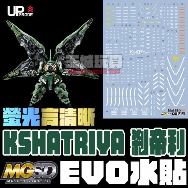 EVO水貼 MGSD 剎帝利 KSHATRIYA 專用水貼 EMGSD06 EVO水貼 MGSD 剎帝利 KSHATRIYA 專用水貼 EMGSD06