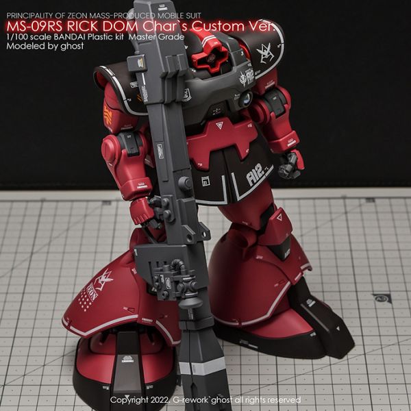 炎水貼 CHOST版 MG 1/100 里克德姆 1.5 專用水貼 CGMG44 炎水貼 CHOST版 MG 1/100 里克德姆 1.5 專用水貼 CGMG44
