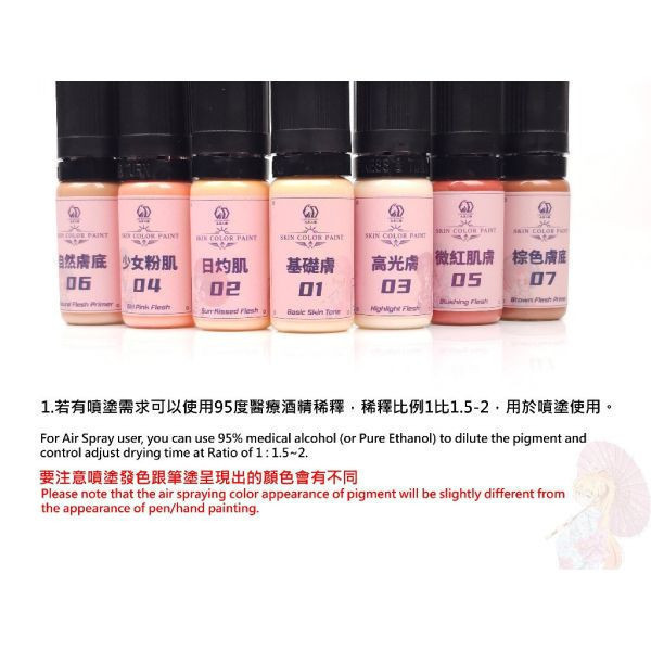 九五二漆 水性筆塗 11ML 筆塗 膚色 SCP-04少女粉肌 九五二漆 水性筆塗 11ML 筆塗 膚色 SCP-04 少女粉肌
