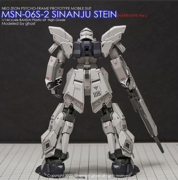 炎水貼 GHOST版 HG 1/144 新安洲 原石 專用水貼 CGHG 炎水貼 GHOST版 HG 1/144 新安洲 原石 專用水貼 CGHG