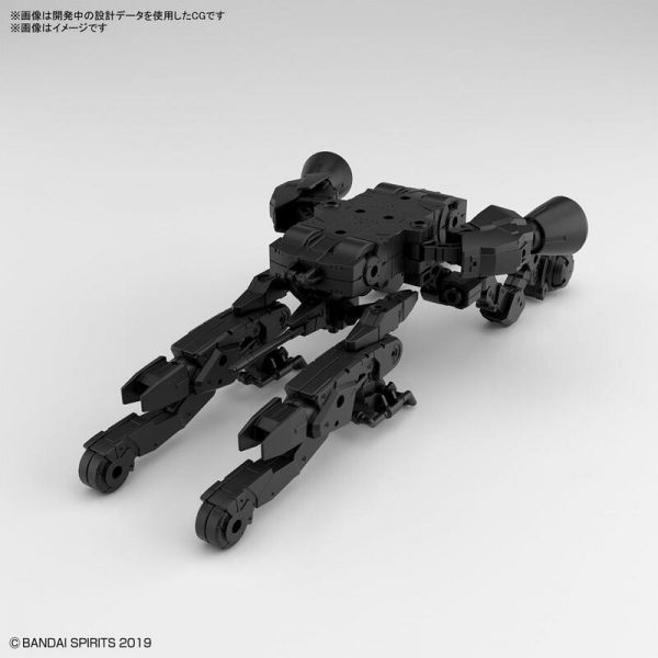 BANDAI  30MM 1/144 擴充武裝機具 太空載具Ver. 黑色 組裝模型 萬代.30MM 30MM Sisters 30MS SIS-G00 緹雅夏 [顏色B]