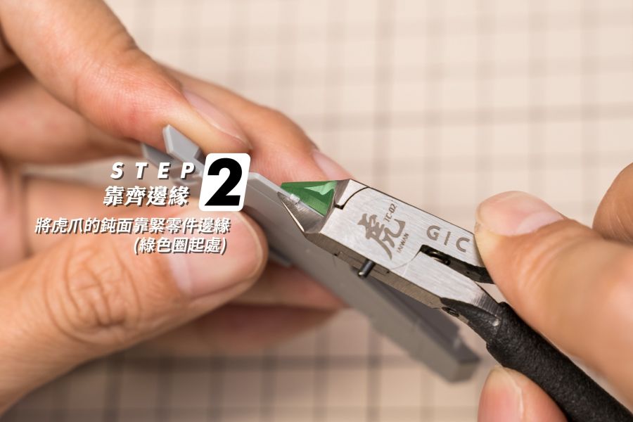 GIC TC-02 虎爪2.5 模型專用 超薄刃斜口鉗 GIC TC-02 虎爪2.5 模型專用 超薄刃斜口鉗
