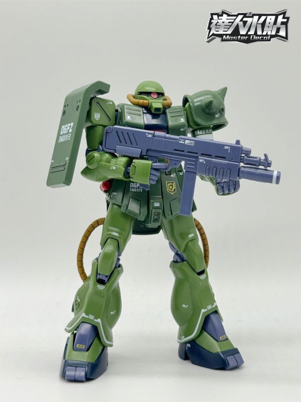 達人水貼 HGUC 1/144 ZAKU II FZ 薩克 II 改 鋼彈 水貼 專用水貼 DLH160 達人水貼 HGUC 1/144 ZAKU II FZ 薩克 II 改 鋼彈 水貼 專用水貼 DLH160