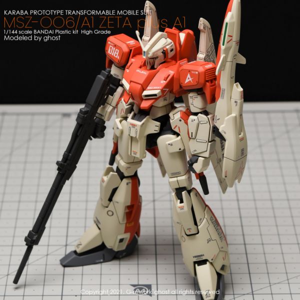 炎水貼 CHOST版 HG 1/144 ZETA PLUS A1 專用水貼 CGHG29 炎水貼 CHOST版 HG 1/144 ZETA PLUS A1 專用水貼 CGHG29