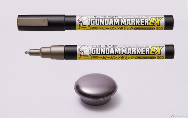郡氏 GSI XGM05 槍鐵銀 鋼彈麥克筆 Gun Metallic Gundam Marker EX 麥克筆.鋼彈麥克筆
