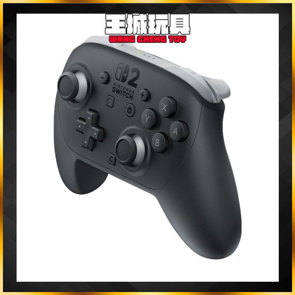 [2025-7~9月預購] 台灣公司貨 Switch 2 PRO 控制器 灰黑色款, 憑購買發票原廠保固一年 台灣公司貨 Switch 2 PRO 控制器 灰黑色款,