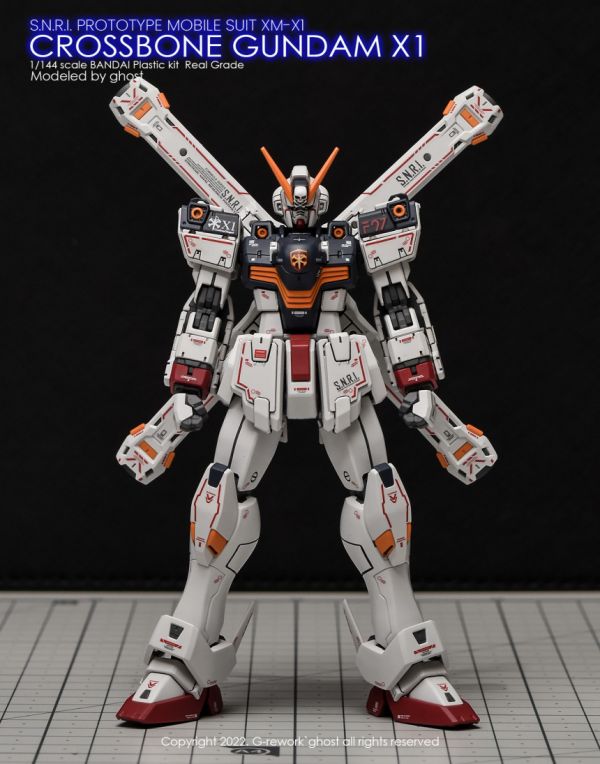 炎水貼 CHOST版 RG 海盜鋼彈X1 螢光 專用水貼 CGRG18 炎水貼 CHOST版 RG 海盜鋼彈X1 螢光 專用水貼 CGRG18