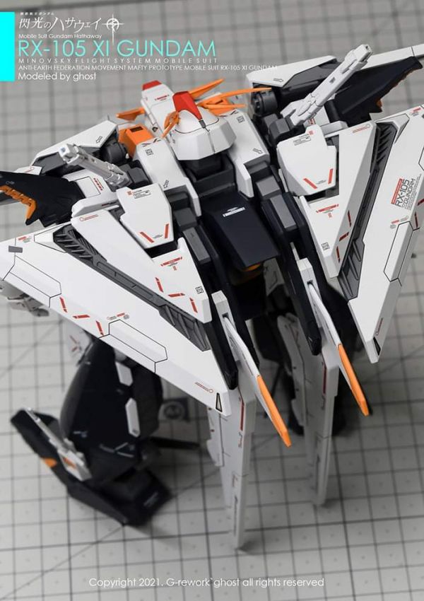 炎水貼 GHOST版  RX-105 XI GUMADN 柯西 鋼彈 專用水貼 螢光 CG-HG14 炎水貼 GHOST版  RX-105 XI GUMADN 柯西 鋼彈 專用水貼