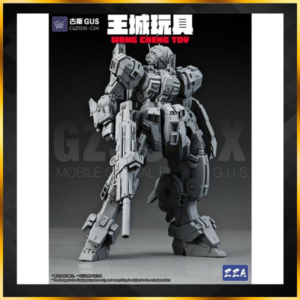 10月 ZZA模型 1/100 GZSS-OX 古斯-GUS 組裝模型 ZZA模型 1/100 GZSS-OX 古斯-GUS 組裝模型