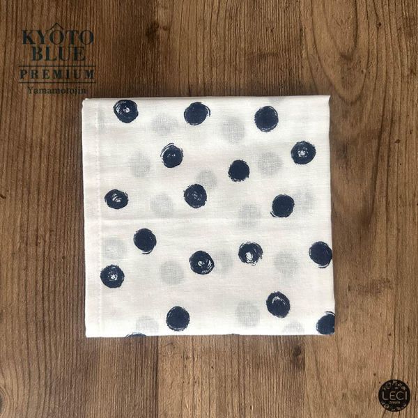 京都藍 KYOTO BLUE純棉手巾 手帕,手巾,日本手帕,純棉手帕,夏天擦汗,個人衛生用品,服裝搭配