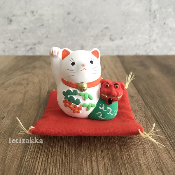 開運緣起物 獅子舞招財貓 四季の福猫,開工開店必備 日本招財貓 玄關擺飾 開店必備 居家裝飾 開店送禮 招財進寶 開店賀禮 開工禮物 開店