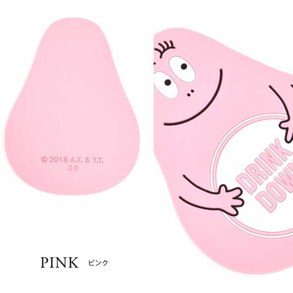BARBAPAPA 泡泡先生矽膠杯墊 BARBAPAPA 泡泡,矽膠杯墊,防滑墊,法國泡泡,日本雜貨,生日禮物,送禮,小禮物