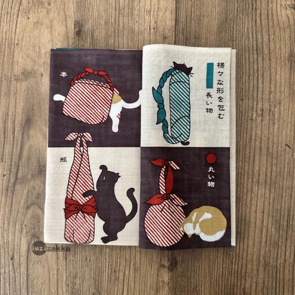 日本棉紗繪本手拭布 敷巾活用篇貓咪 日本敷巾.濱文様.てぬぐい.日本貓.手拭布.居家裝飾,喬遷誌喜.搬家禮物,開店開業禮物.開張大吉,開幕送禮