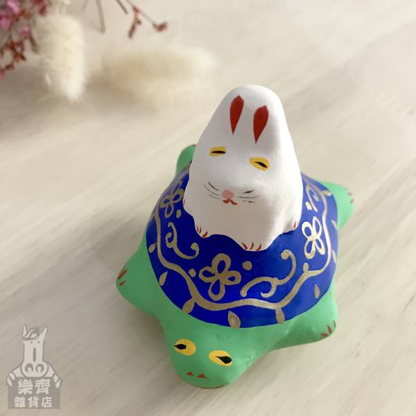 好運吸金 福龜兔 招財運,好運,緣起物,吸金,福龜,龜兔,烏龜,白兔,日本緣起物,居家玄關裝飾,辦公室小物,居家裝飾,