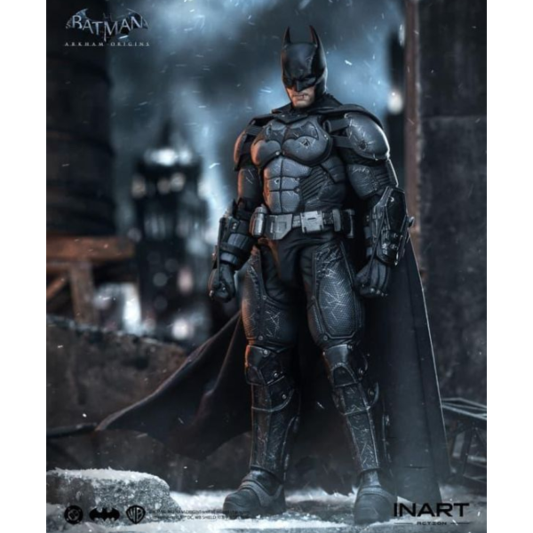 預購第四季 INART 蝙蝠俠：阿卡漢起源 蝙蝠俠 戰損版 可動完成品 