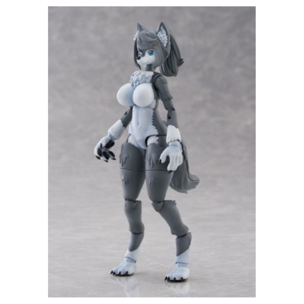 青島 AOSHIMA KEMOPLA 獸普拉 KP-03R 灰狼 組裝 