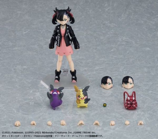 日版 figma 寶可夢 劍／盾 瑪俐 莫魯貝可 可動完成品 