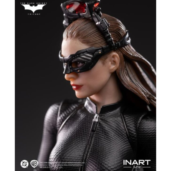 預購26年Q3 INART 諾蘭 蝙蝠俠 黑暗騎士：黎明昇起 貓女 安·海瑟薇 1/12 可動人偶 