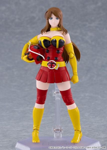預購27年5月 figma 東島丹三郎想成為假面騎士 岡田百合子 電波人塔克爾Ver. 