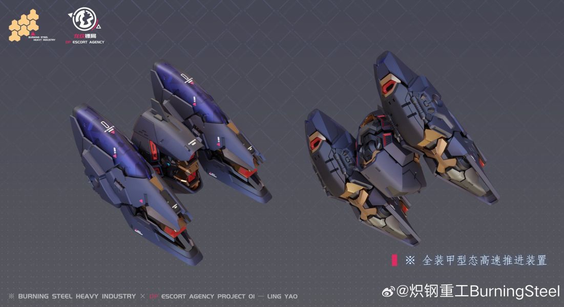 預購26年Q1 熾鋼重工 原創系列機甲模型 第一彈 龍紋鏢局 令曜 組裝模型 