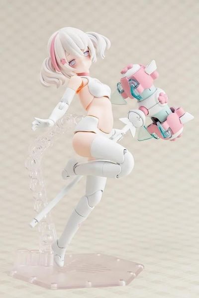 預購27年4月 壽屋 女神裝置 PUNI MOFU 白貓 組裝模型 一般版 