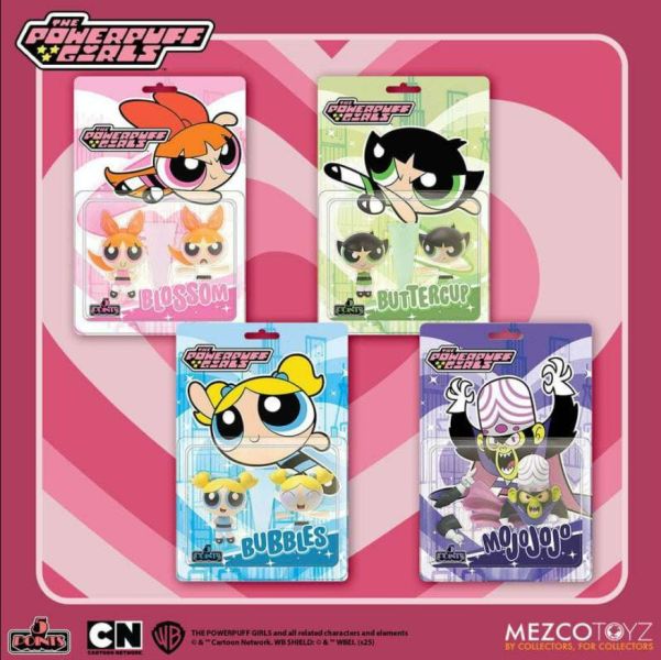 預購26年9月 5 Points 飛天小女警 泡泡、花花、毛毛、魔人啾啾 套組 