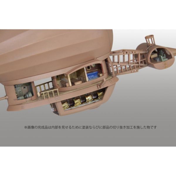 FineMolds 無比例 FG8 吉卜力 天空之城 虎蛾號 附1/20朵拉 組裝模型 