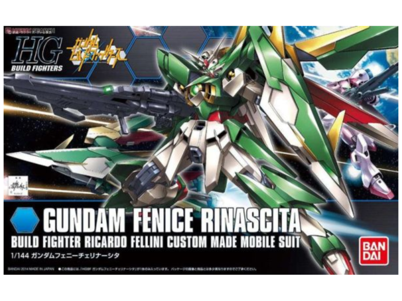 萬代 BANDAI 1/144 鋼彈模型 HGBF#017 重生鳳凰鋼彈 