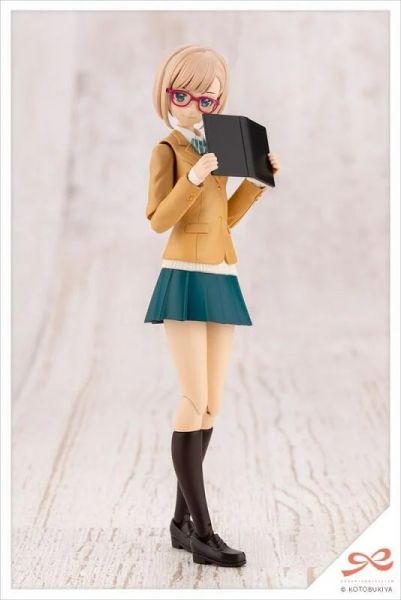 壽屋 組裝模型 1/10 創彩少女庭園 小鳥遊 曆 冬季制服 夢幻風 古典藤色 (JK007) 