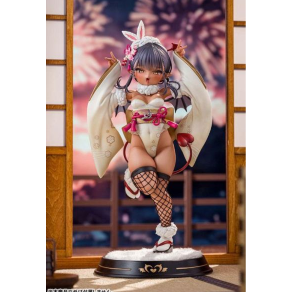 預購11月 Kiwi Toys 虎んと 原畫 褐色小魅魔 和服兔女郎 1/6 豪華版 