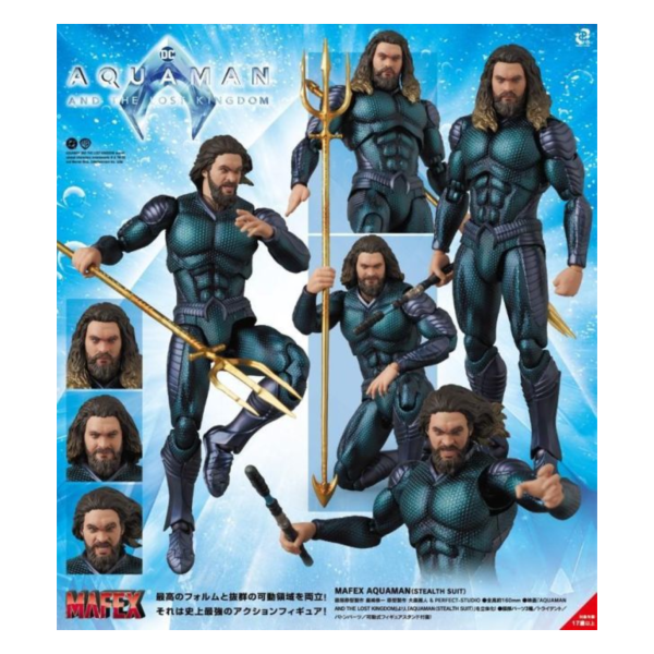預購27年1月 MAFEX DC 水行俠 失落王國 潛行戰衣版 