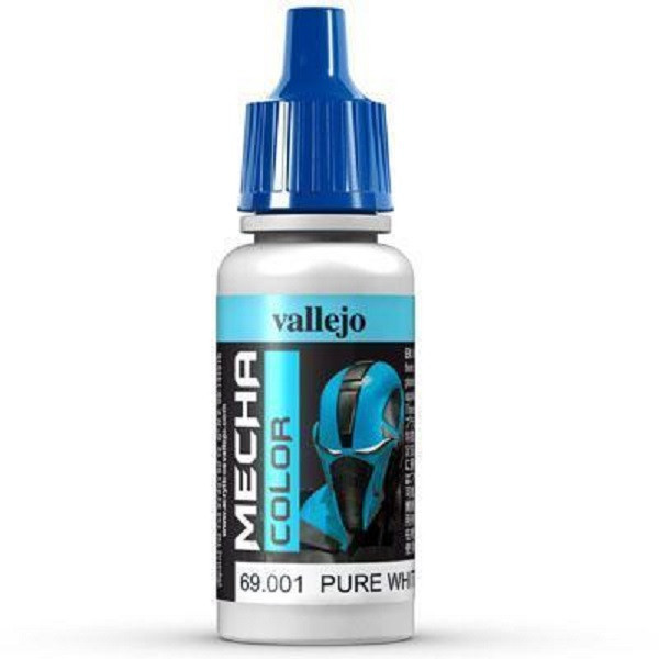 西班牙 Vallejo AV水性漆 Mecha Color #001 純白 