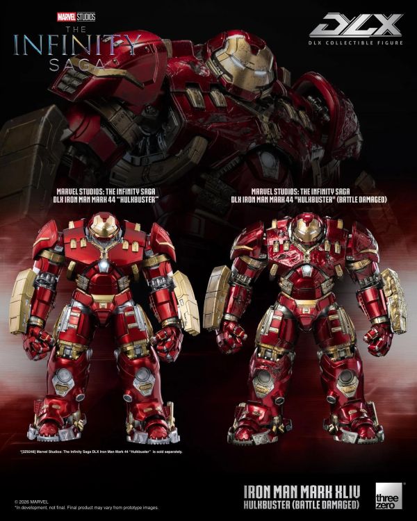 預購12月 threezero The Infinity Saga DLX 鋼鐵人Mark 44 反浩克裝甲 