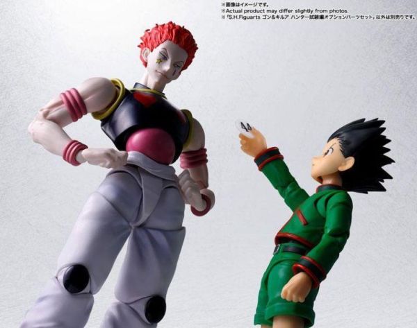 萬代 代理版 SHF 獵人 小傑 & 奇犽 獵人試驗配件組 不含人物本體 